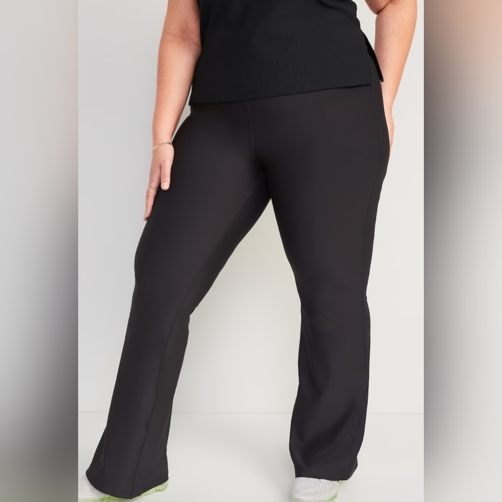 Old Navy Extra High-Waisted PowerSoft Flare Leggings NWOT